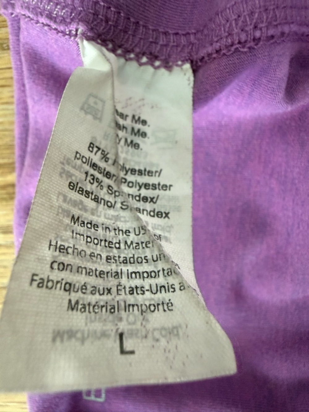 Beyond Yoga Spacedye Refocus Cropped Tank Light Purple Women's Size Large - Picture 8 of 11